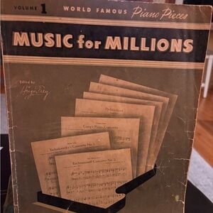 Music for Millions Volume 1 Book